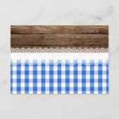 Baby Q Boeken/Diapers/Wipes voor de Kaart van de B (Achterkant)