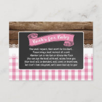 Baby Q Books for Baby Card - Lt Roze