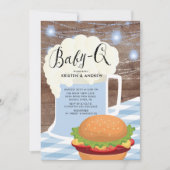 BABY - Q Boys Baby shower Uitnodiging (Voorkant)