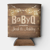 Baby Q Coed BBQ Baby shower kan fleskoeler Blikjeskoeler (Voorkant)