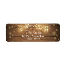 Baby Q Coed BBQ Baby shower Return Address Labels