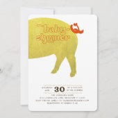 Baby-Q de Uitnodiging van de Shower (Voorkant)