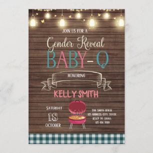 Baby Q gender openbaring Kaart