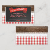 Baby Q-kaart met luierbekrachtiging - rood Informatiekaartje (Voorkant / Achterkant)