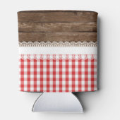 Baby Q Koelbox - Rood Blikjeskoeler (Achterkant)