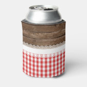 Baby Q Koelbox - Rood Blikjeskoeler (Blikje Achterkant)