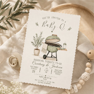 Baby-Q Koppel Baby Shower Kaart