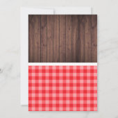 Baby Q Mason Jar Baby shower Uitnodiging BBQ (Achterkant)