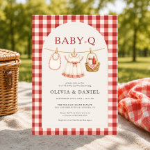 Baby Q Meisje Waslijn Strik Gingham Baby Shower