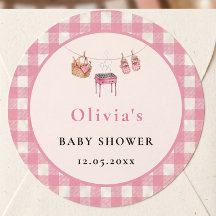 Baby Q Roze Grill Waslijn Baby Shower