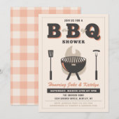 Baby Q Shower Invitation | Baby Q Uitnodigingen (Voorkant / Achterkant)