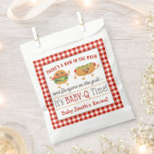 BABY-Q thema gender onthullen gunstzakken Bedankzakje (Geknipt)