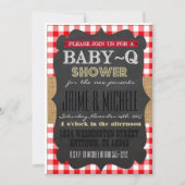 Baby-Q Uitnodiging 5x7 (Voorkant)