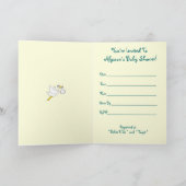 Baby Quilt Douche Uitnodiging (Binnen)