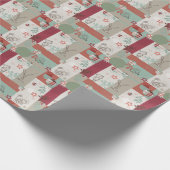 Baby Quilt Patroon 2 Cadeaupapier (Hoek)