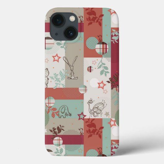 Baby Quilt Patroon 2 Case-Mate iPhone Case (Achterkant)