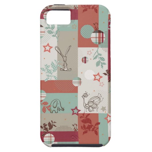 Baby Quilt Patroon 2 Case-Mate iPhone Case (Achterkant)