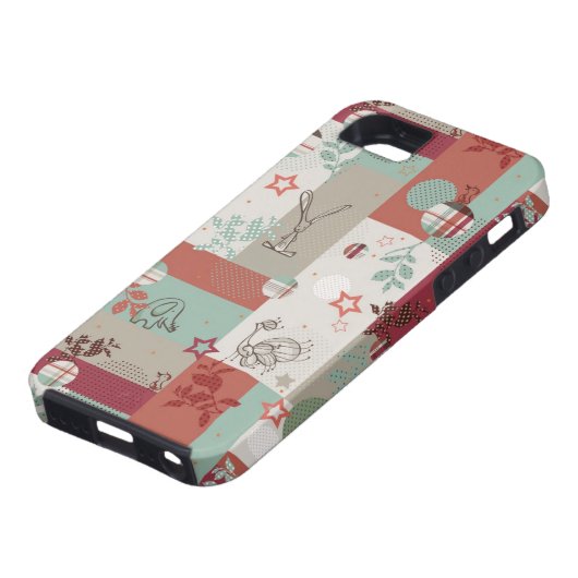 Baby Quilt Patroon 2 Case-Mate iPhone Case (Onderkant)