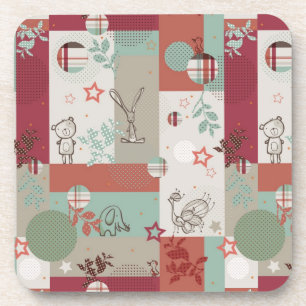 Baby Quilt Patroon 2 Drankjes Onderzetter