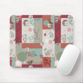 Baby Quilt Patroon 2 Muismat (Met muis)