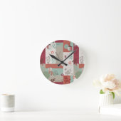 Baby Quilt Patroon 2 Ronde Klok (Huis)