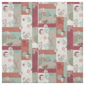 Baby Quilt Patroon 2 Stof (Swatch)