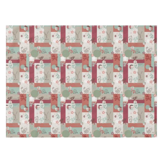 Baby Quilt Patroon 2 Tafelkleed (Voorkant (Horizontaal))