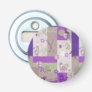 Baby Quilt Pattern Button Flesopener