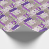 Baby Quilt Pattern Cadeaupapier (Hoek)