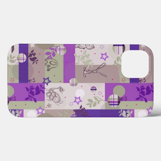 Baby Quilt Pattern Case-Mate iPhone Case (Achterkant (horizontaal))