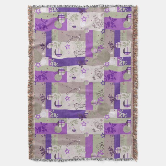 Baby Quilt Pattern Deken (Voorkant Verticaal)