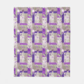 Baby Quilt Pattern Fleece Deken (Voorkant)