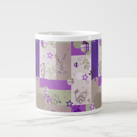 Baby Quilt Pattern Grote Koffiekop (Voorkant)