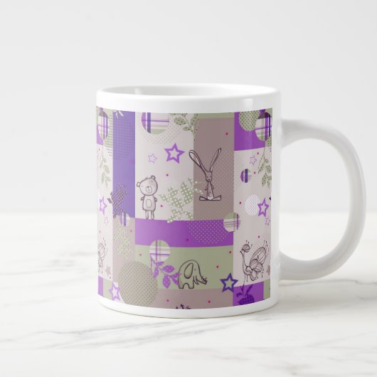 Baby Quilt Pattern Grote Koffiekop (Rechts)