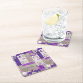 Baby Quilt Pattern Kartonnen Onderzetters (Insitu)