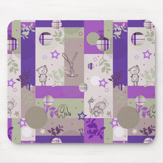 Baby Quilt Pattern Muismat (Voorkant)