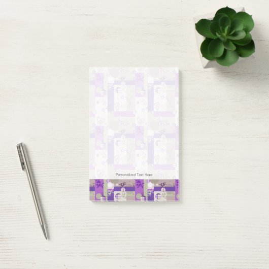 Baby Quilt Pattern Post-it® Notes (Kantoor)