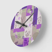 Baby Quilt Pattern Ronde Klok (Hoek)