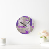 Baby Quilt Pattern Ronde Klok (Huis)