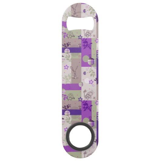 Baby Quilt Pattern Speed Flessenopener (Achterkant)