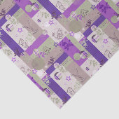 Baby Quilt Pattern Tissuepapier (Detail)