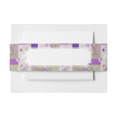 Baby Quilt Pattern Uitnodigingen Wikkel (Voorkant Voorbeeld)