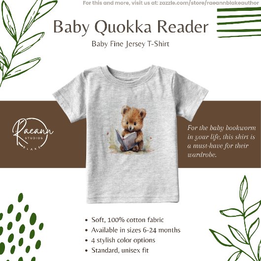 Baby Quokka Lezer Baby T-Shirt