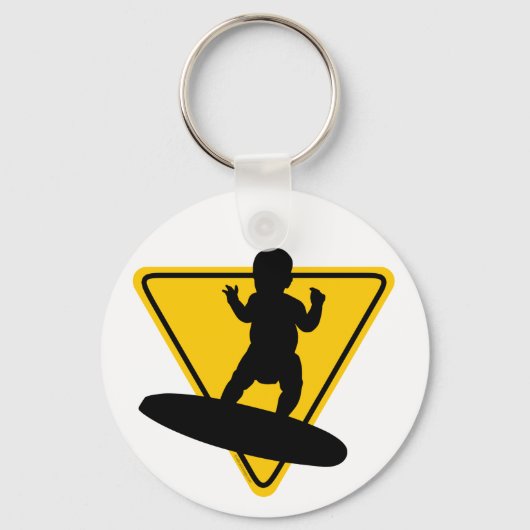 Baby raad van bestuur (Surf) Sleutelhanger (Voorkant)