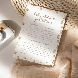 Baby Rabbit Baby shower Voorspellingen & Advies Ka