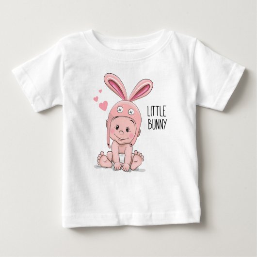 Baby Rabbit Ears shirt | Nieuw geboren Shirt cadea (Voorkant)