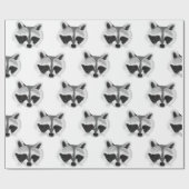 Baby Raccoon Cadeaupapier (Vlak)