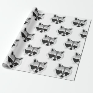 Baby Raccoon Cadeaupapier