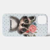 Baby Raccoon Hoesje-Mate iPhone Case (Achterkant (horizontaal))