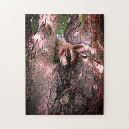 Baby Raccoon Legpuzzel (Verticaal)